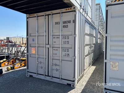 2025 40 ft High Cube Multi-Door Storage Container
