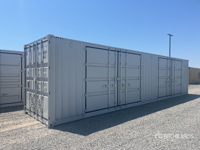 2025 40 ft High Cube Multi-Door Storage Container