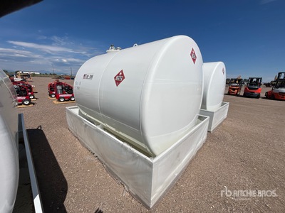 2025 AM Tank 2300N 2376 gal Skid Mounted Steel Diesel Fuel Tank (Unused)