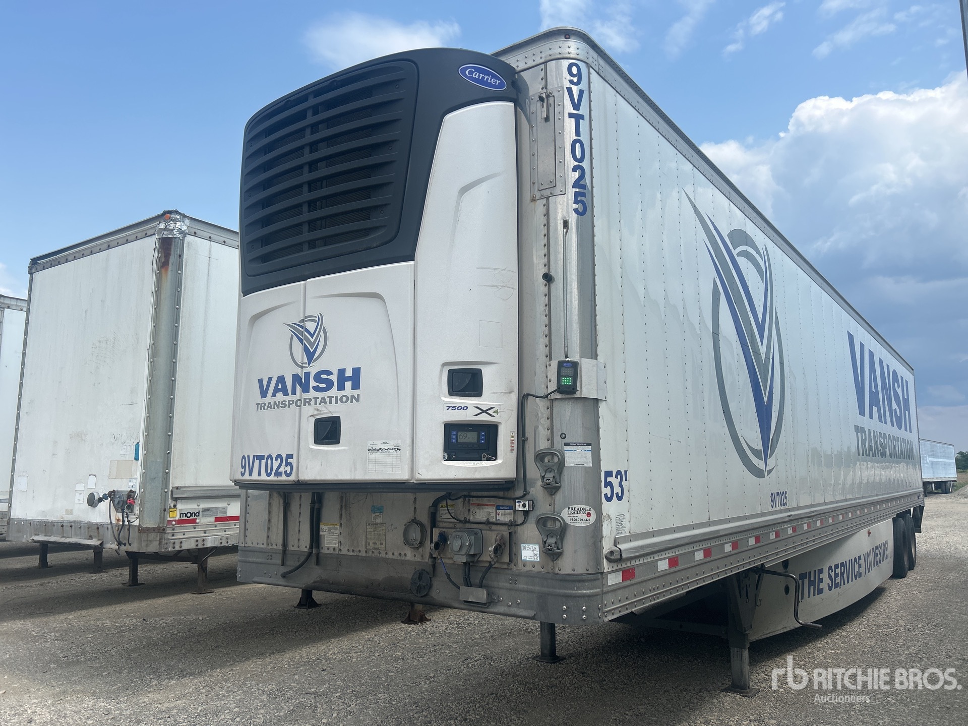 2024 Hyundai VR2530152-AS 53 ft x 102 in T/A Refrigerated Trailer