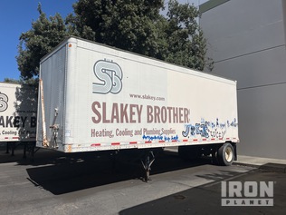 Remorque Wabash 1991 28 ft x 102 in S/A Van — occasion