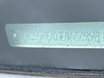 Second Serial Number/VIN Photo