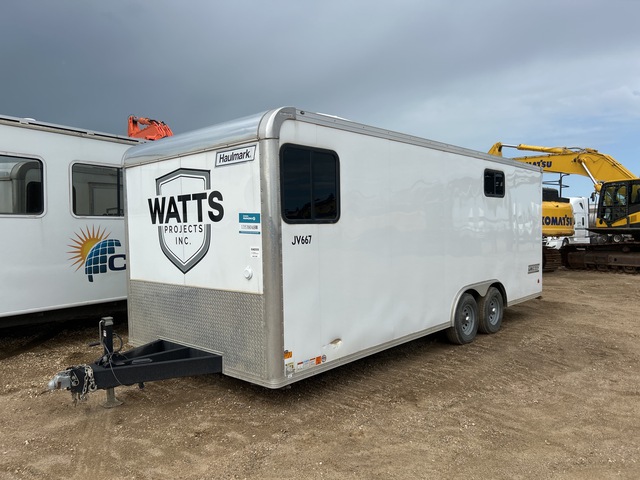 2022 Haulmark 18 ft T/A Tool Crib Enclosed Trailer