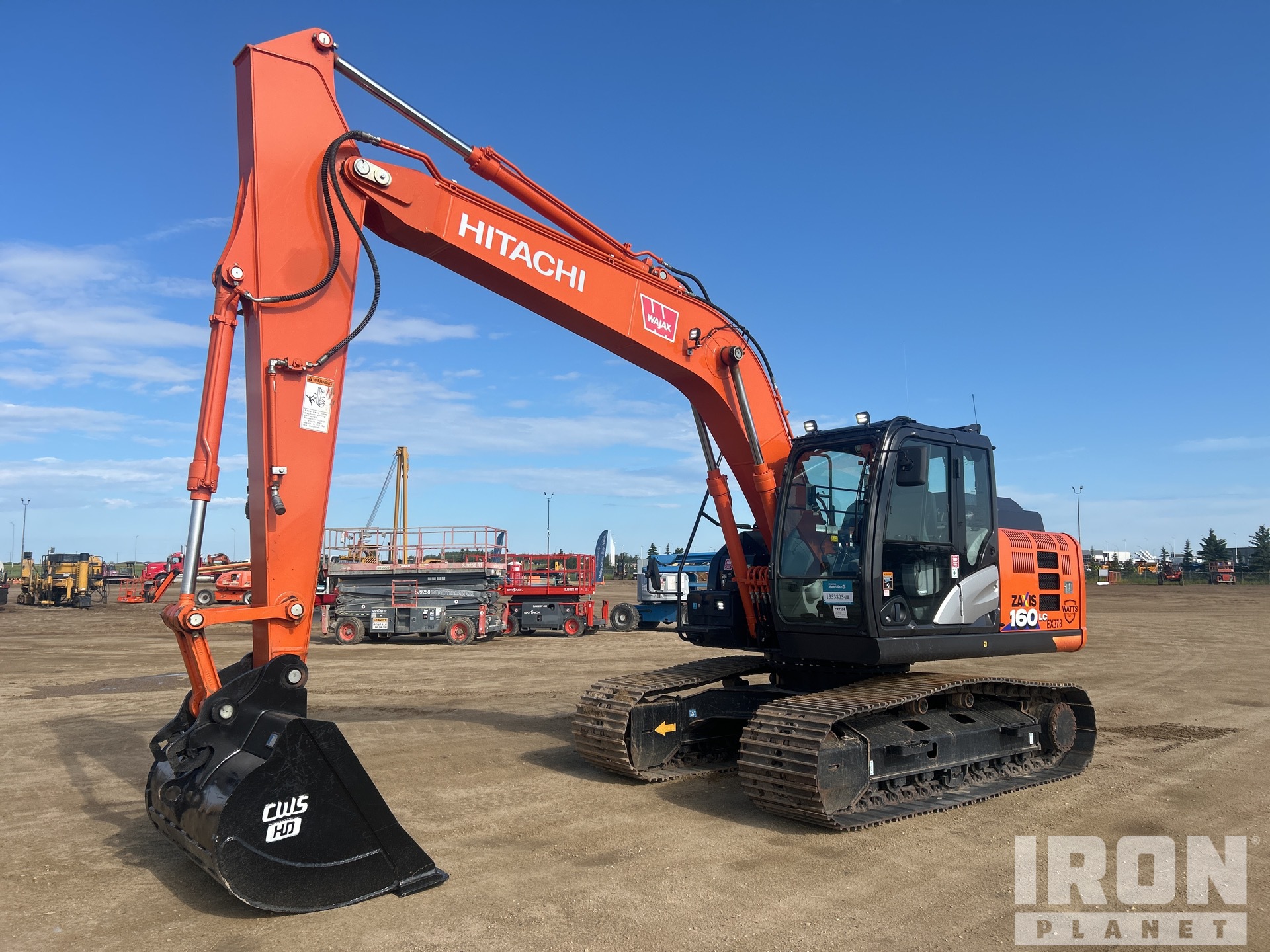 2021 Hitachi ZX160LC-6N Tracked Excavator in Nisku, Alberta