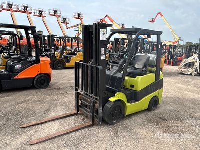 2014 Clark C25CL 4500 lb Cushion Tire Forklift