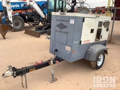 2016 Atlas Copco QAS25 20 kW Mobile Generator Set (Inoperable)