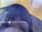 Undercarriage with Right Track Tensioner
