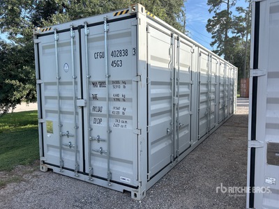 2025 40 ft High Cube Multi-Door Storage Container