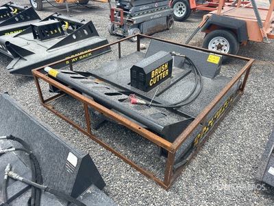 2025 Mower King SSRC 72 in Decescpugliatore per mini pala (Unused)