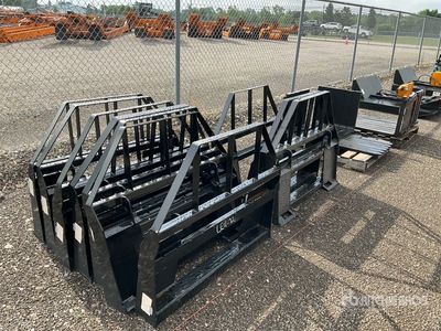 2025 Mower King SA Qty of 10 Skid Steer Forks (Unused)