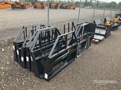 Quantity of (10) 2025 Mower King SA 48 in Skid Steer Forks (Unused)