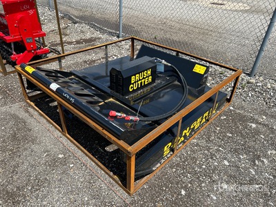 2025 Mower King SSRC 72 in スキッドステア ブラシ カッター (Unused)