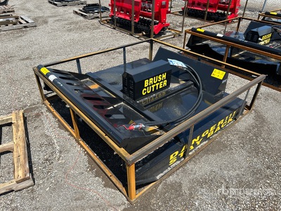 2025 Mower King SSRC 72 in スキッドステア ブラシ カッター (Unused)