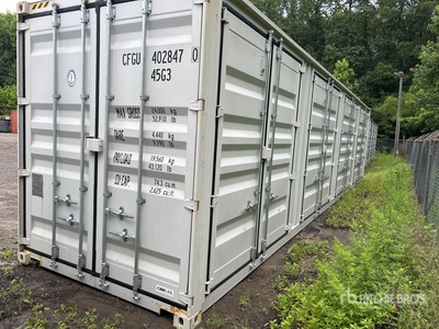 2025 40 ft High Cube Multi-Door Storage Container