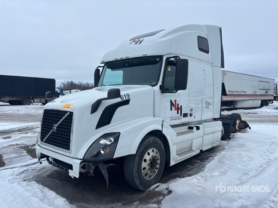2017 Volvo VNL 6x4 T/A Sleeper Truck Tractor (Inoperable)