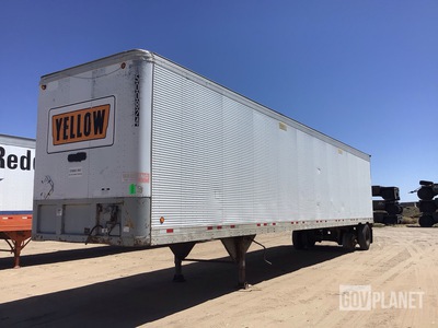 1987 Fruehauf FB9-1,5-F2-48-W6-102 Van Trailer