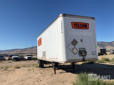 2008 Wabash DVDBHPC Van Trailer