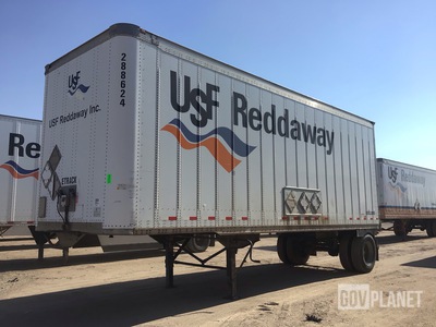 2008 Wabash DVDBHPC Van Trailer
