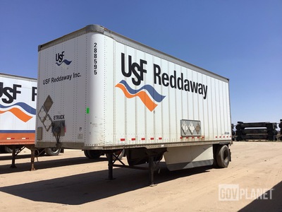 2008 Wabash DVDBHPC Van Trailer