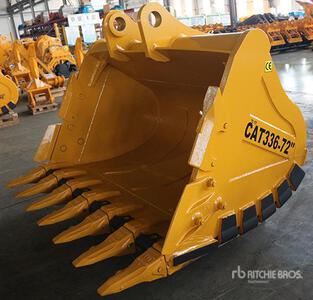 Elephant BKT336D72HD 72-E 72 in 2.3 cyd Digging Godet d'excavatrice (Unused)