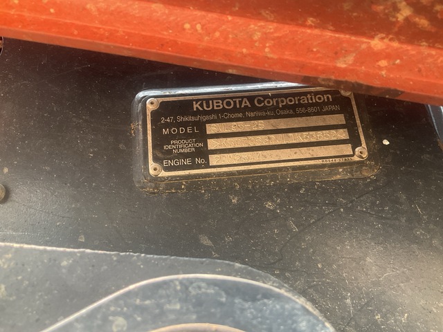 MINI CARGADOR SOBRE ORUGAS 2020 KUBOTA SVL952SHFC
