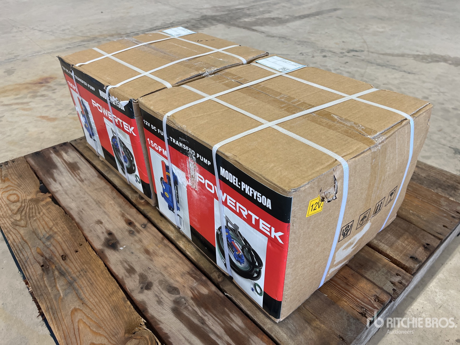 Quantity of (2) 2024 Powertek PKFY50A مضخة وقود (Unused)