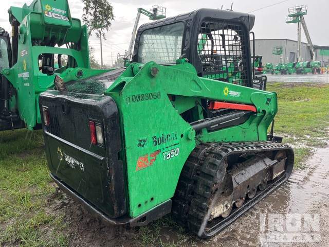 MINI CARGADOR SOBRE ORUGAS 2018 BOBCAT T550