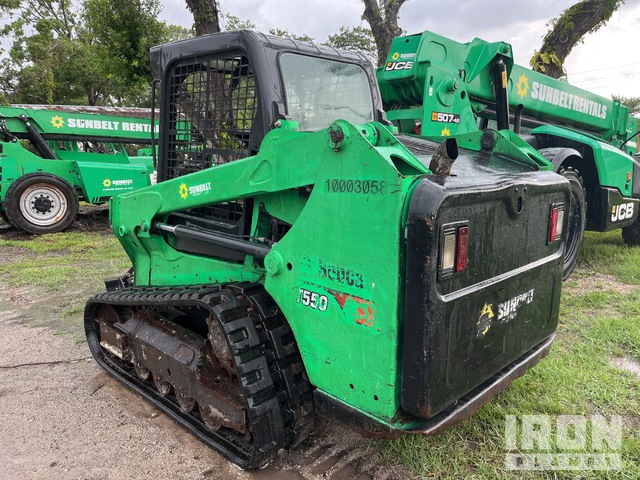 MINI CARGADOR SOBRE ORUGAS 2018 BOBCAT T550