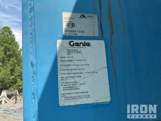MANIPULADOR 2008 GENIE