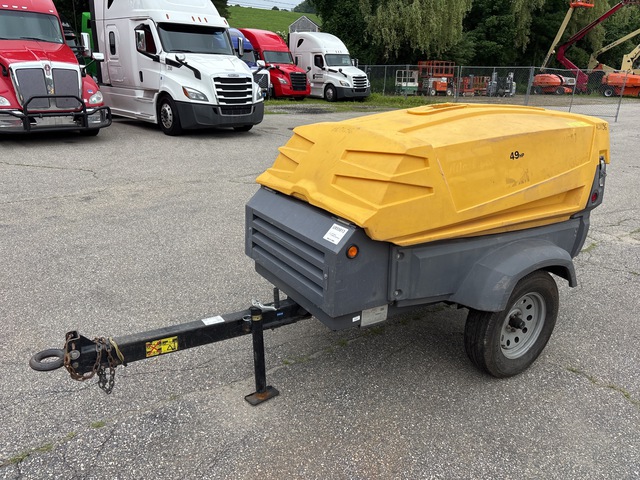 2015 Atlas Copco XAS 185 KD7 PE 185 cfm Mobile Air Compressor 2015 Atlas Copco XAS 185 KD7 PE 185 cfm Mobile Air Compressor