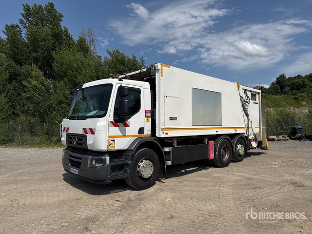 Camion Poubelle Kamaz KO-415 Miniature 1/50 - Années 80, Jaune, Fait Main, Occasion