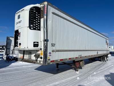 2009 Utility VS2RA 53 ft x 102 in T/A Gekoelde Aanhangwagen