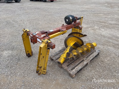 2003 Rabaud 70683 A Tarriere 3 Points Auger Attachment