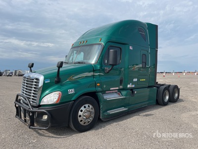 2017 Freightliner Cascadia 125 6x4 تراكتور شاحنة كابينة النوم (ثنائية المحور)