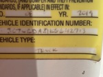 Second Serial Number/VIN Photo