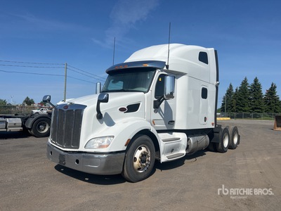 2020 Peterbilt 579 6x4 Ciągnik siodłowy T/A z kabiną sypialną