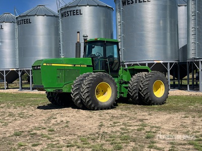 1992 John Deere 8760 Tractor agrícola articulado