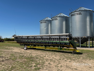 2008 John Deere 635F 35 ft Flex Cabezal de cosechadora trilladora