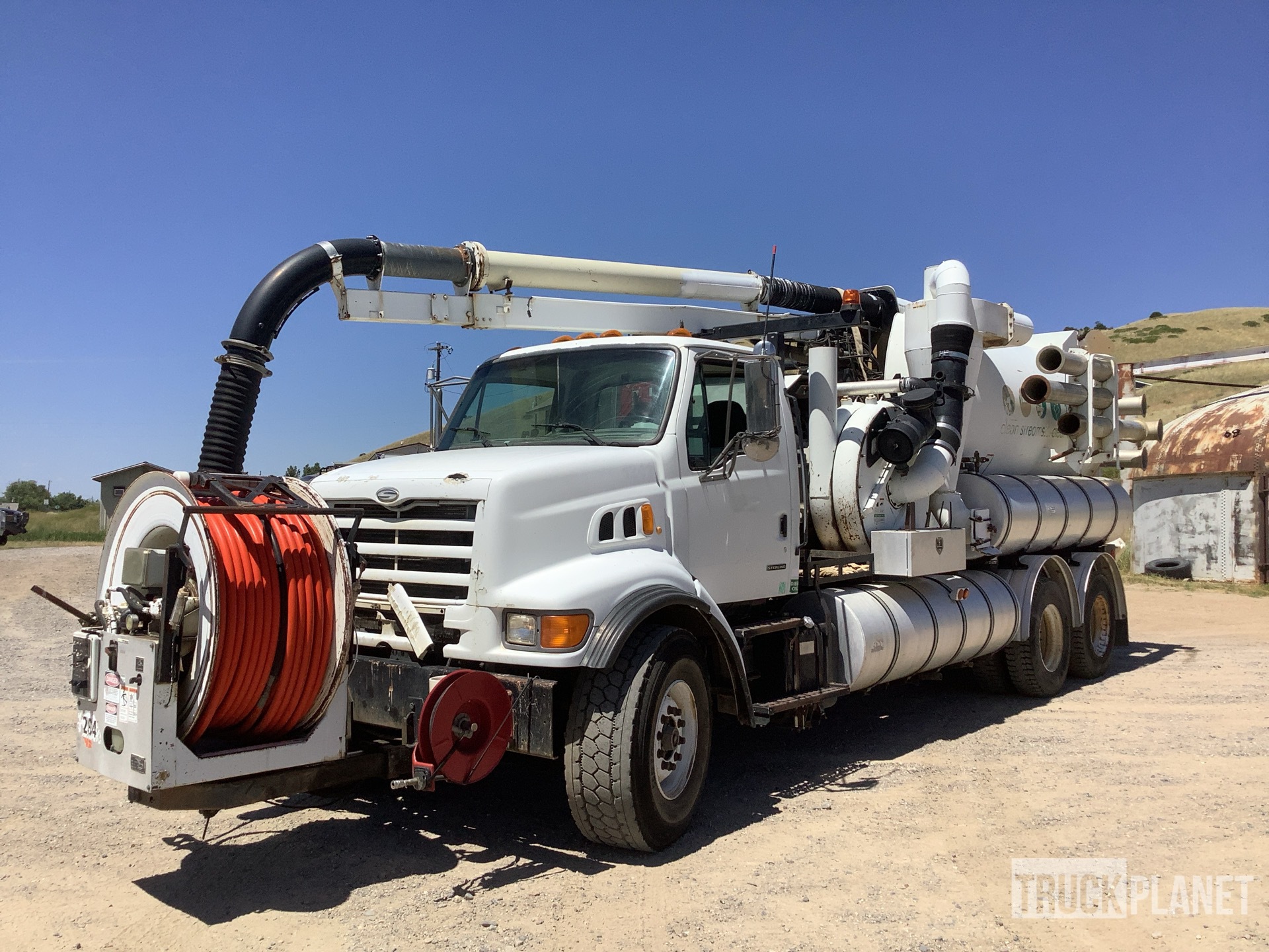 レア! 非売品! 新品同様! ストーンズ 1983年 ホワイトラベル Vactor 2110-J6F on 2000 Sterling L9500 6x4 Vacuum Excavator Truck