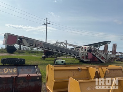 2014 Telestack TU815HD 48 in x 45 ft Tracked Transfer Conveyor
