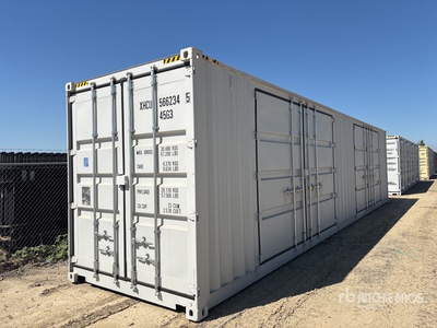 2025 40 ft High Cube Multi-Door Conteneur de stockage