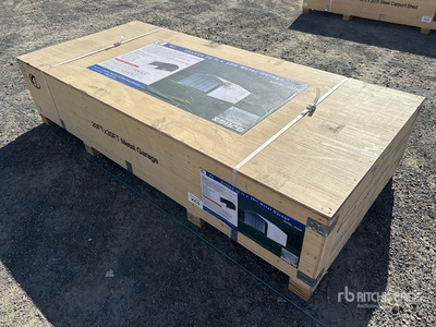 KJ K2030 30 ft x 20 ft x 13 ft Metal Garage (Unused)