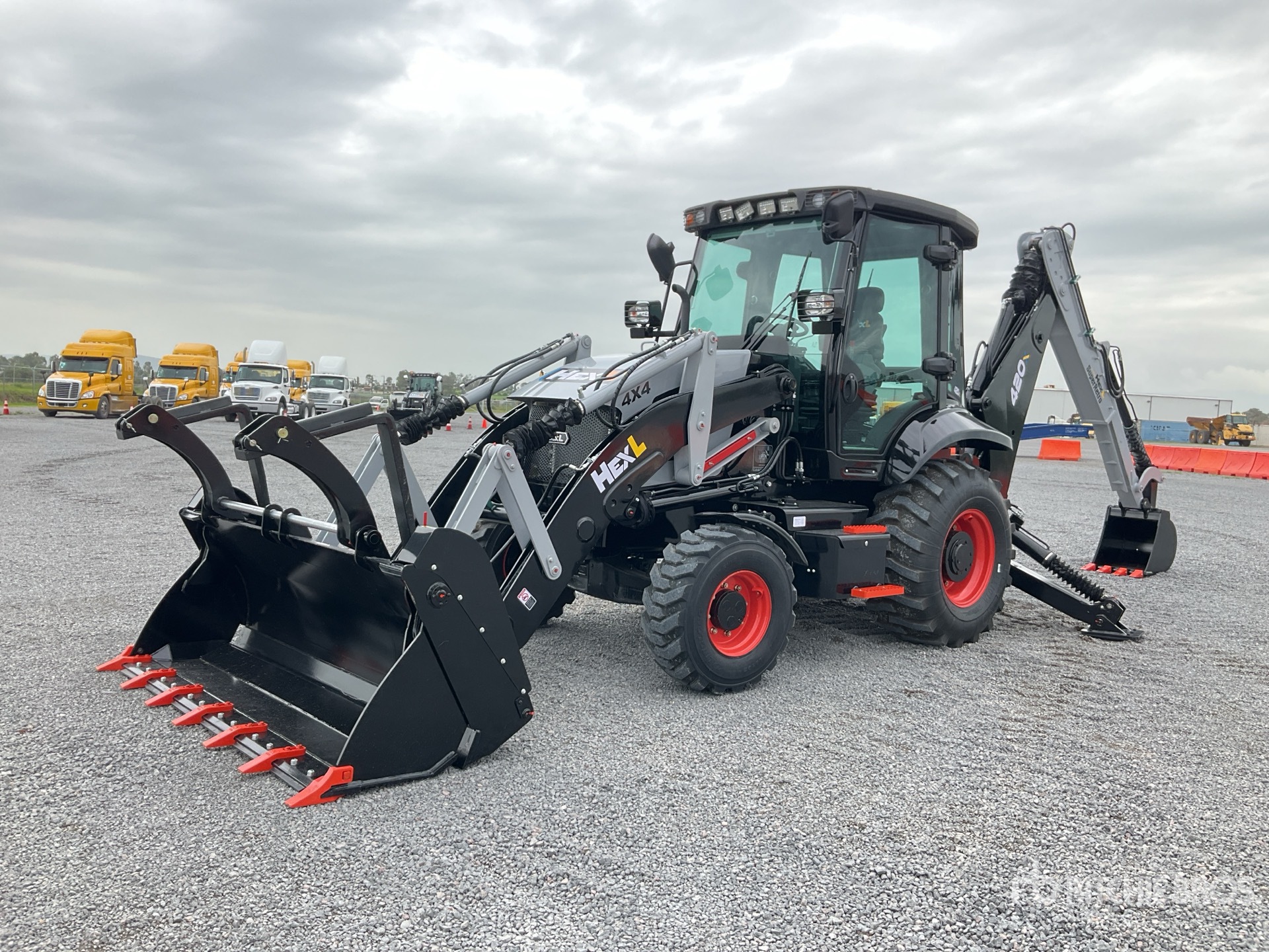 2025 HEXL 420X SuperRetro 4x4 Retroexcavadora (Sin Usar) / Backhoe Loader (Unused)