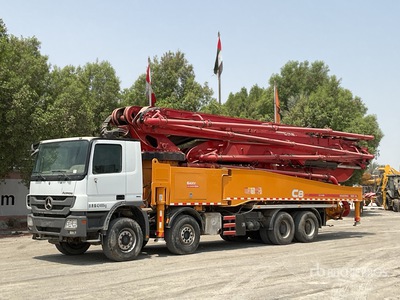 2020 Sany SYM5449THBE 56 m on 2020 Mercedes-Benz Actros 4141 8x4 Twin-Steer Betonpumpenwagen