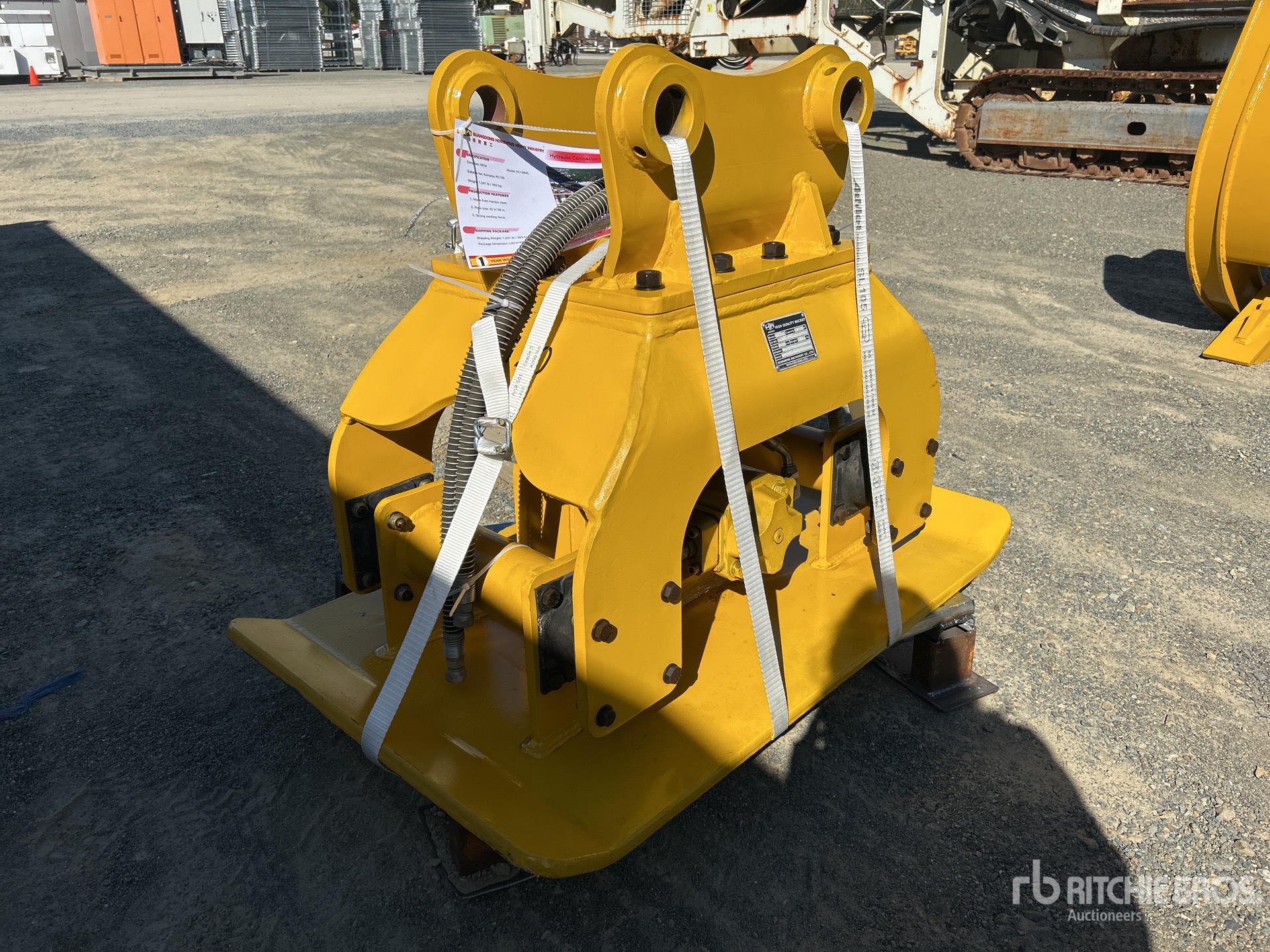 Hongwing Hardox Vibratory Plate Compactor (Unused)