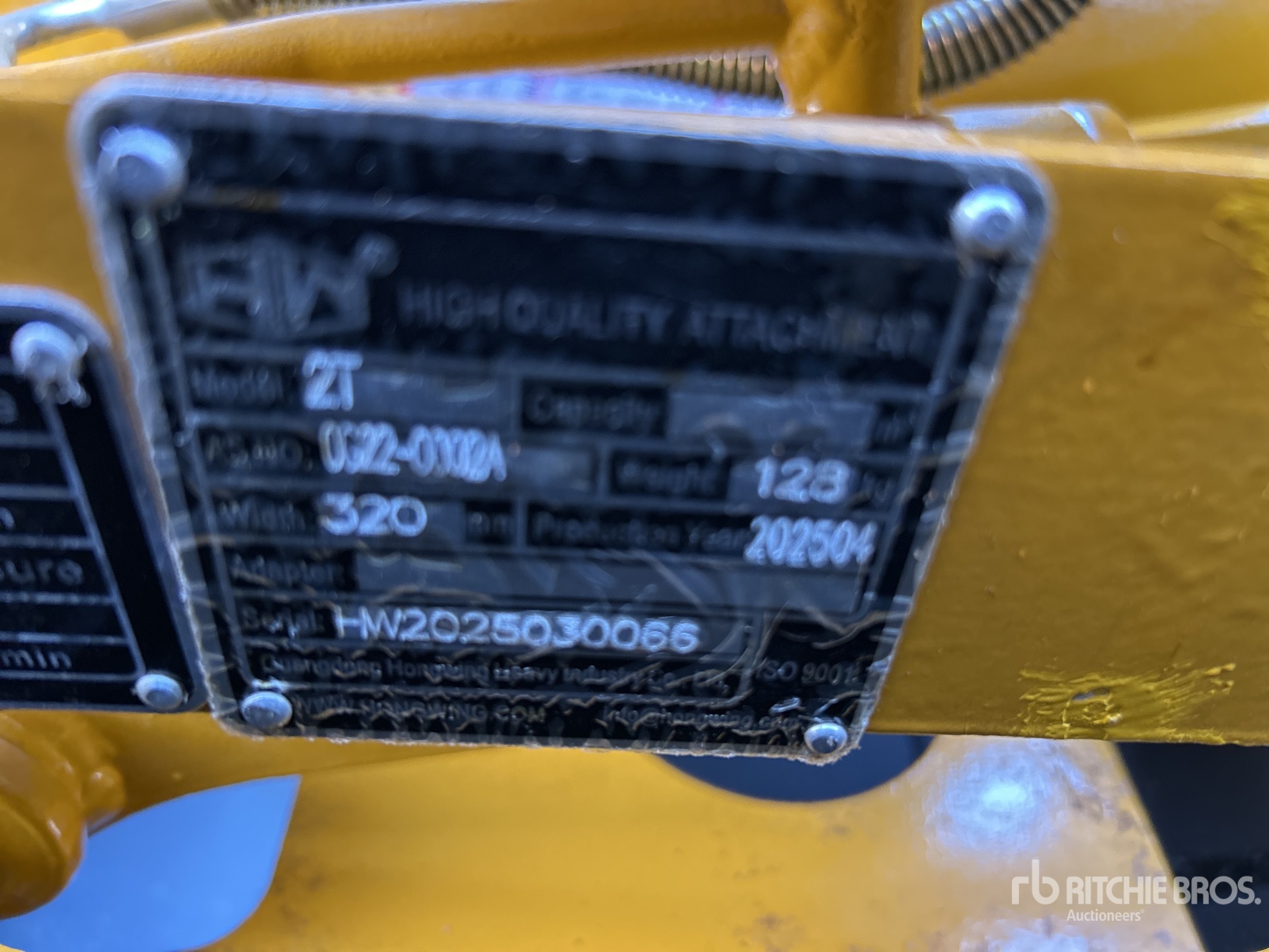 2025 Hongwing 2TRGRP Rotating Baggergreifer - Fits 2 ton (Unused)