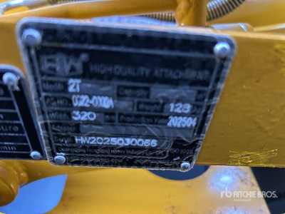 2025 Hongwing 2TRGRP Rotating Baggergreifer - Fits 2 ton (Unused)