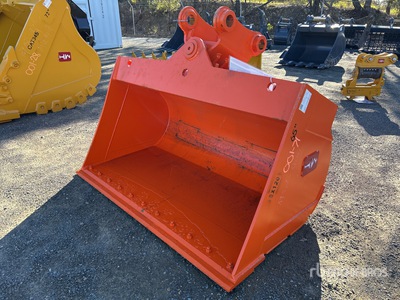 2025 Hongwing 1650 mm Hydraulic Tilting Cazo para excavadora - Fits Volvo EX120-65 (Unused)
