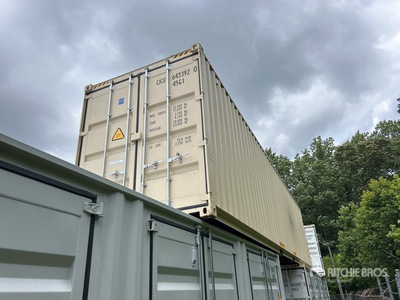 2025 40 ft High Cube Storage Container