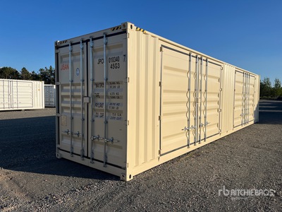 2024 40 ft High Cube Multi-Door Storage Container